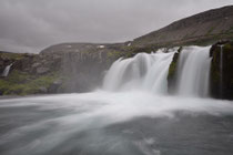 Wasserfall am Fuße des Dynjandi