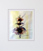 Nr. 96/04   Aquarell auf Fin Art  Papier 60x50 cm inkl. Karton - Passepartout  € 230.-  