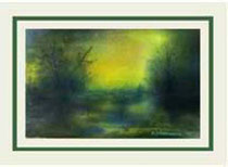Nr.97/08   Aquarell auf  Fin Art  Papier 52,5x37 cm inkl. Glas - Blendfrei,  Holzrahmen  u. Rückwand  € 360,-