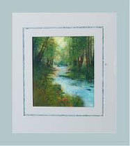 Nr. 5.01  Aquarell auf Fin Art Papier  58x50 cm inkl. Karton - Passepartout, Glas, Metallr. eluxiert  u. Rückwand  € 380,-  