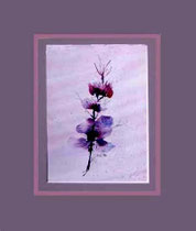 Nr.90/05    Aquarell auf Fin Art  Papier 60x50 cm inkl. Karton - Passepartout  € 200.-     