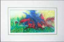 Nr. 7/06    Aquarell auf Büttenspezialpapier  Fin Art 44x29 cm inkl. Karton - Passepartout  €  160,-