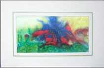 Nr. 7/06   Aquarell auf  Fin Art  Papier 44x29 cm inkl. Karton - Passepartout  €  160,-