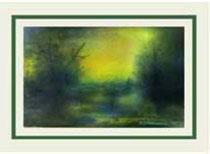Nr.97/08   Aquarell auf  Fin Art  Papier 52,5x37 cm inkl. Glas - Blendfrei,  Holzrahmen  u. Rückwand  € 360,-