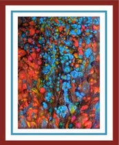 Nr. 3/04   Acrylt. auf  Fin Art Papier 70x80 cm  inkl. Karton - Passepartout   € 510,-  Verkauft  