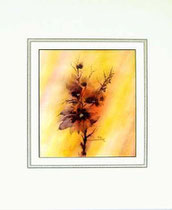 Nr.90/03   Aquarell auf Fin Art  Papier 60x50 cm inkl. Karton - Passepartout  € 280.-