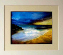 Nr.5/10  Aquarell auf  Fin Art  Papier 60x50 cm inkl. Karton - Passepartout, Glas, Metallrahmen Weiss  u. Rückwand  €360,- 