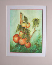 Nr. 90/30    Aquarell auf Fin Art  Papier  50x40 cm inkl. Karton - Passepartout  €  150,-
