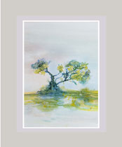 Nr. 10/10    Aquarell auf  Fin Art  Papier 50x40 cm inkl. Karton - Passepartout  €  150,-
