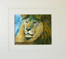 Nr.-3/13 L.  Aquarell auf  Fin Art  Papier 54,4x60 cm inkl. Karton - Passepartout   € 270.-  