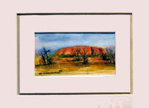 Nr. 15/11   Aquarell auf  Fin Art  Papier 40x28 cm inkl. Karton - Passepartout  € 240,-