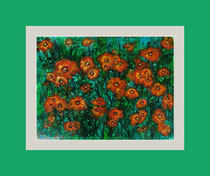 Nr. 15/2  Acrylt. auf  Fin Art  Papier 60x50 cm inkl. Karton - Passepartout  € 250.-  