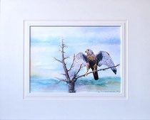 Nr.4/11   Aquarell auf  Fin Art  Papier  50x40 cm inkl. Karton - Passepartout   Verkauft