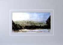 Nr. 87/03  Aquarell auf  Fin Art Papier 70x50 cm inkl. Karton - Passepartout  € 270,- 