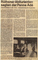 1978 - Abitur - Presseberichte - Bild 1