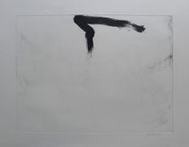 Abstract 11 - eau forte et aquatinte tirage 50 exemplaires - 1986 - 56 x 76 cm
