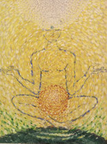 Buddha-Sein / Weihnacht - 100x75