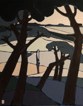 Vers le Sud, 65x81cm, Medium Acrylique, 2026