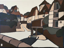 Salies, 60x80cm, Medium Acrylique, 2025