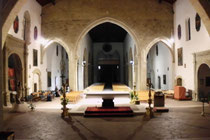 Interno, veduta dall'Abside