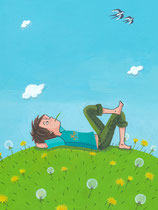 "...wenn du meinst, lieber Gott" | Gabriel Verlag | 2012 | Kinderbuch-Illustration von Tina Schulte