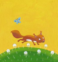"Wo ist mein kleiner Bär?" | Coppenrath Verlag | 2011 | Kinderbuch-Illustration von Tina Schulte