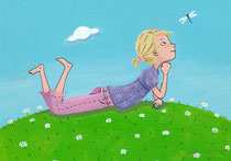 "Gott, ich hab einen Tipp für dich" | Gabriel Verlag | 2012 | Kinderbuch-Illustration von Tina Schulte