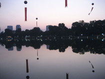 Die Alster in Hanoi. Mitten in der Stadt gibt einen grossen See.