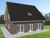 Gartenseite - Haus Twente 2024-
