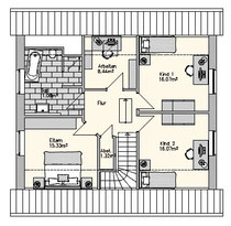 -Dachgeschoss- Haus Twente 23