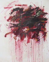 Scawound I, oil on canvas, 58" x 46", 2022