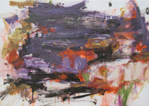 Eighteen to Four, oil on canvas, 24" x 34", 2022
