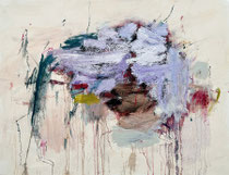 Snow and Stick, oil on canvas, 42" x 55", 2024