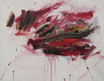 Scawound II, oil on canvas, 16" x 20", 2022