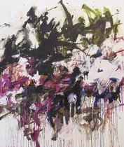 Purple Monkeypod, oil on canvas, 66" x 56", 2021