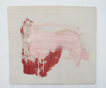 Matter XVI, oil on board, app. 17.5" x 21", 2023