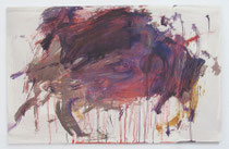 Matter XVIII, oil on board, app. 15' x 23.5", 2023