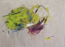 Origami Fly Plane, oil on canvas, 48" x 66", 2023