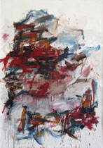 Fragments of A Song I, oil on canvas, 66" x 45", 2022