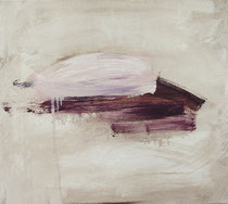 Custard Text, oil on canvas, 20" x 22", 2023
