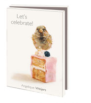 Huismus Kaarten map Let's Celebrate Angelique Weijers - huismus sparrow