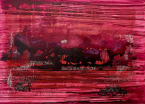 RED SILENCE 70x50 cm