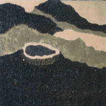Bild c) 65 x 65 cm Vulkangestein v. Kanarischen Inseln CHF 1400