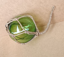Boya verde cristal y cuerda. Ref 311009. 40x15