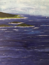 Produkt-Nummer: Bi2 Meeresbucht, 50x50, Acryl auf Leinwand, Preis CHF 150
