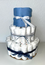 Farbkombi blau mit hellblauem Nuscheli