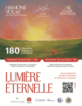 Avril 2024 : Lumière Éternelle  (Eternal Light - Howard Goodall)
