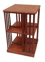 Mesa auxiliar/librería giratoria
