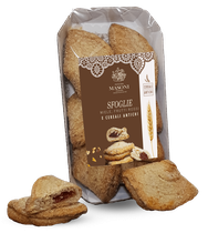 Sfoglie miele frutti rossi e cereali antichi