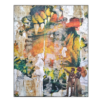 Rossão, décollage/collage, 39,4 x 31,8 cm, 2018 (Peso da Régua, PT)